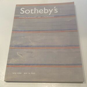 Sotheby’s Contemporary Art - Morning, New York, May 16, 2002